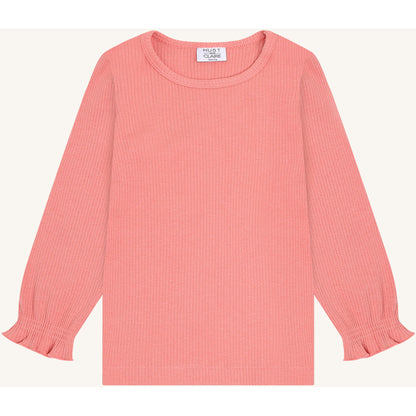Hust & Claire HCAlma Solid T-shirt L/S 3709 Sorbet