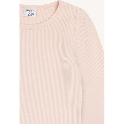Hust & Claire HCAlma Solid T-shirt L/S 3763 Quartz