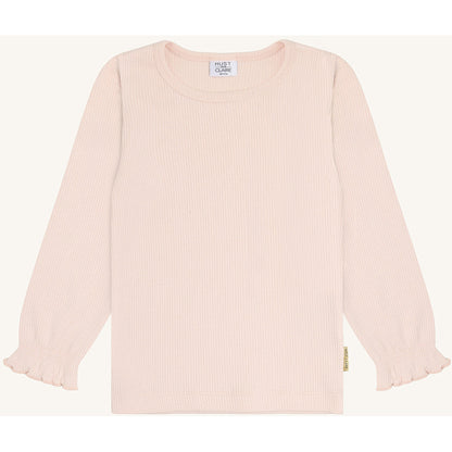 Hust & Claire HCAlma Solid T-shirt L/S 3763 Quartz
