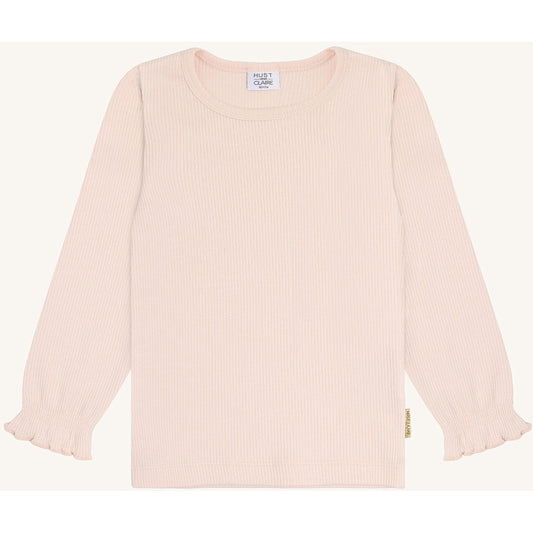 Hust & Claire HCAlma Solid T-shirt L/S 3763 Quartz
