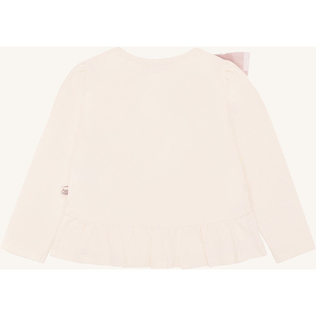 Hust & Claire HCAlma Swan T-shirt L/S 3290 Off White