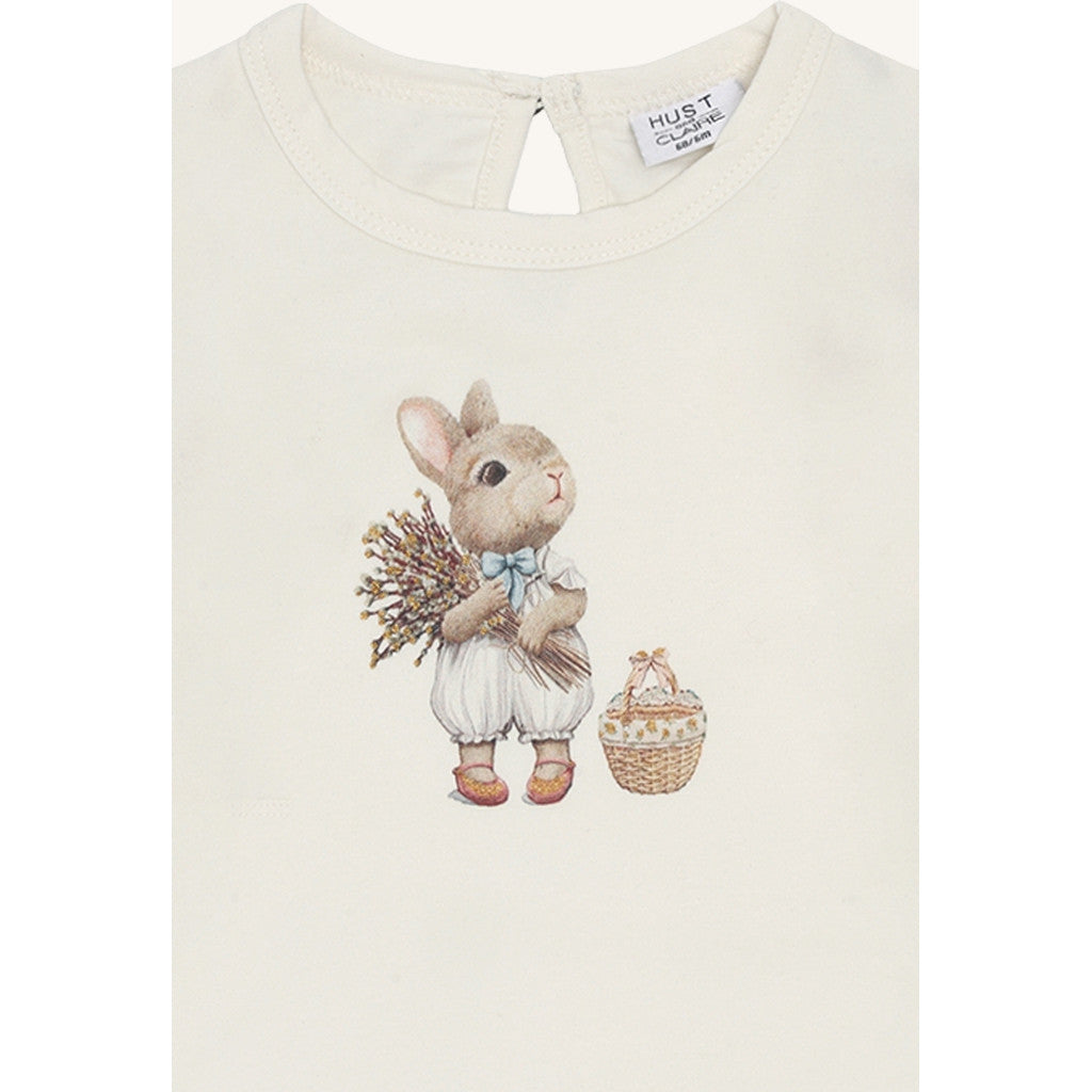 Hust & Claire HCAlma Sweet Bunny T-shirt L/S 3260 Sugar