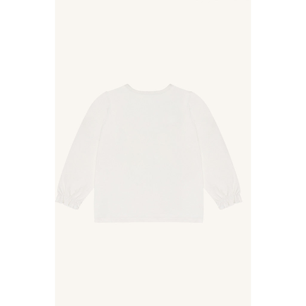 Hust & Claire HCAlma Swirl T-shirt L/S 3270 Ivory