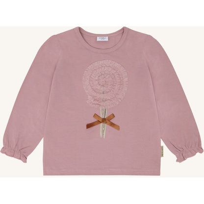 Hust & Claire HCAlma Swirl T-shirt L/S 3875 Heather