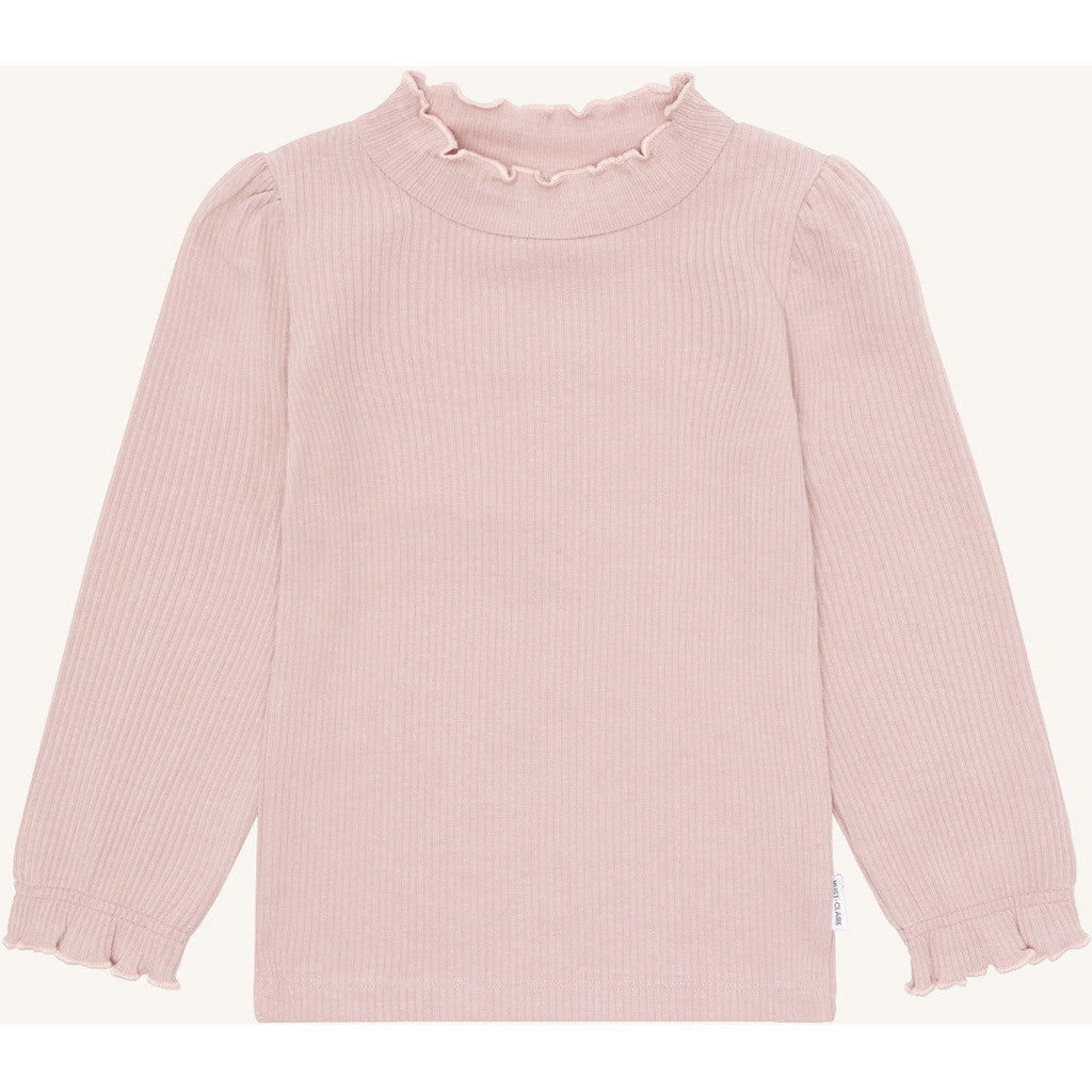Hust & Claire HCAmma Solid T-shirt L/S 3336 Hushed Pink