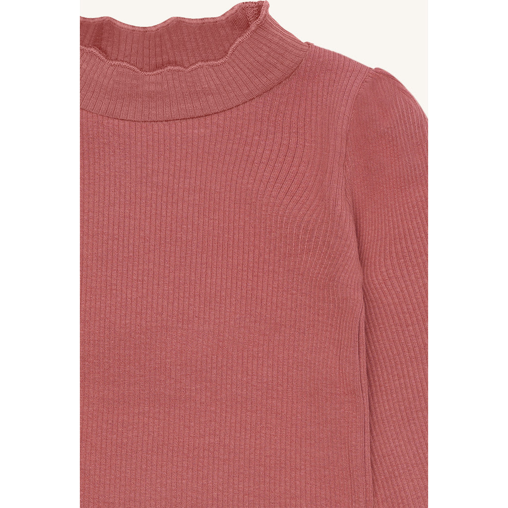 Hust & Claire HCAmma Solid T-shirt L/S 3392 Dry Rose