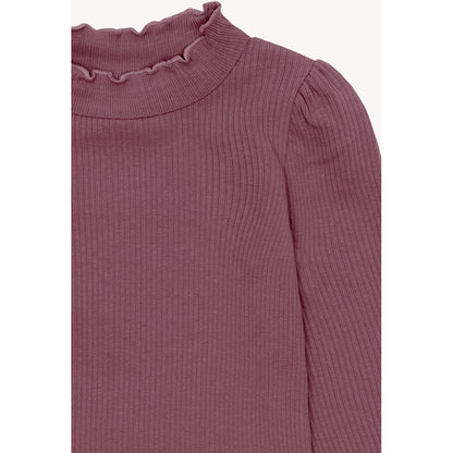 Hust & Claire HCAmma Solid T-shirt L/S 3870 Plum