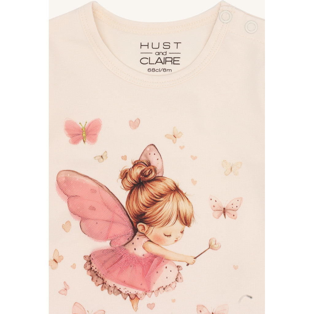 Hust & Claire HCAnna Baby fairy T-shirt L/S 4717 Petal Pink