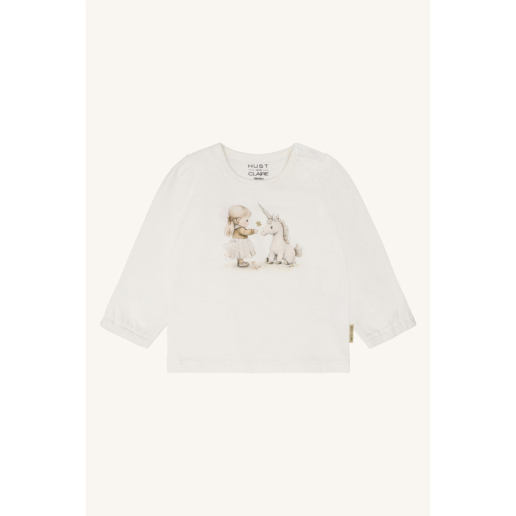 Hust & Claire HCAnna Friends T-shirt L/S 3270 Ivory