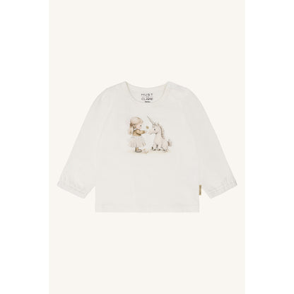 Hust & Claire HCAnna Friends T-shirt L/S 3270 Ivory