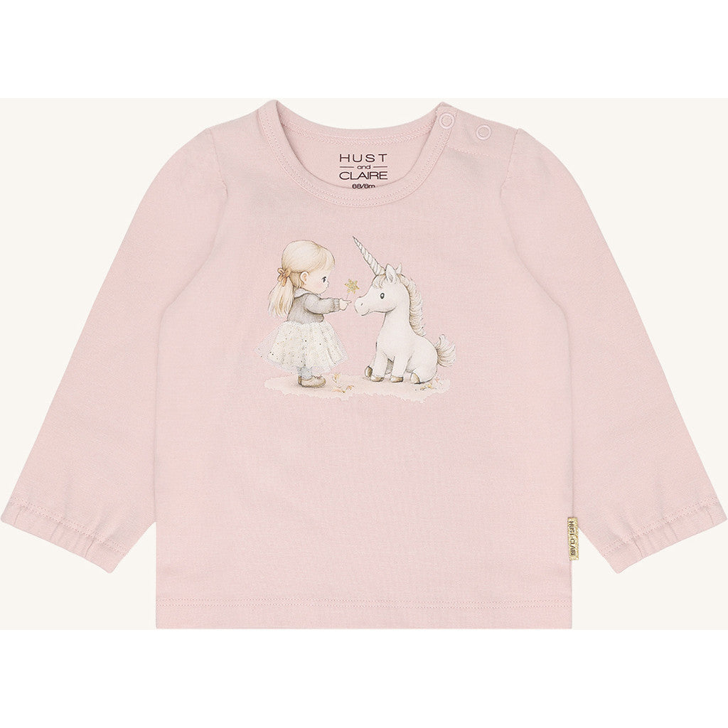 Hust & Claire HCAnna Friends T-shirt L/S 3336 Hushed Pink