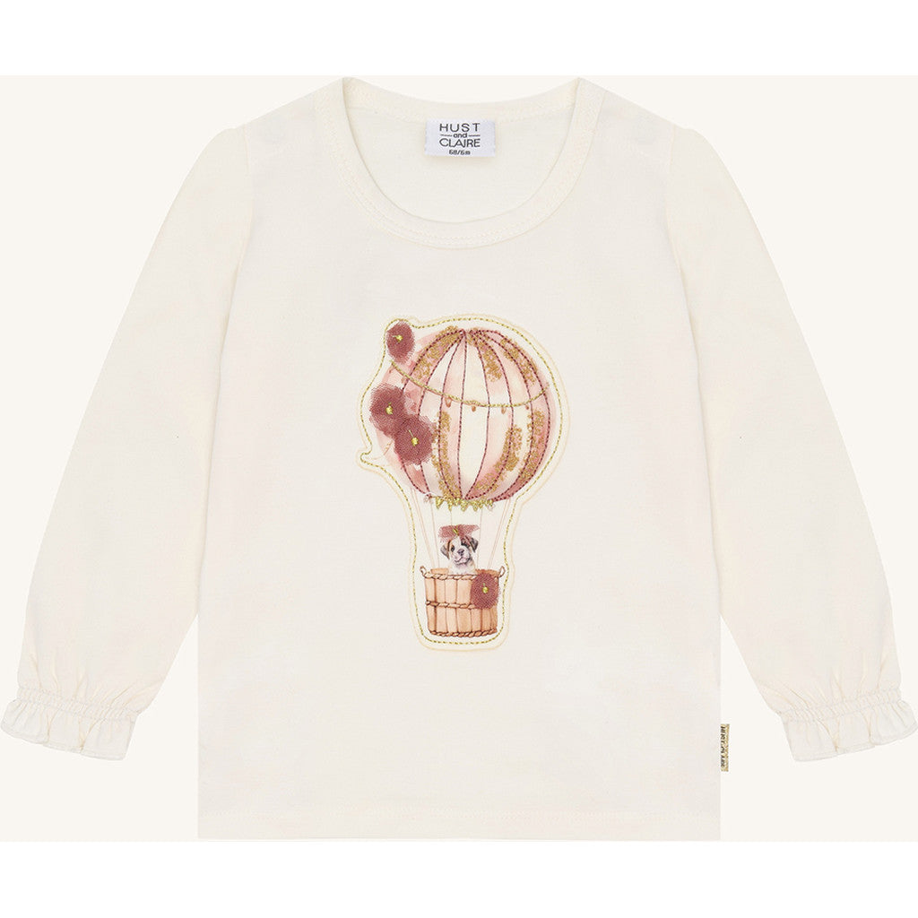 Hust & Claire HCAnna Little Heart T-shirt L/S 3260 Sugar