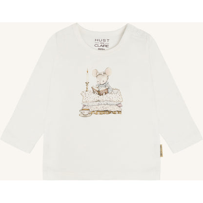 Hust & Claire HCAnna Mouse T-shirt L/S 3270 Ivory