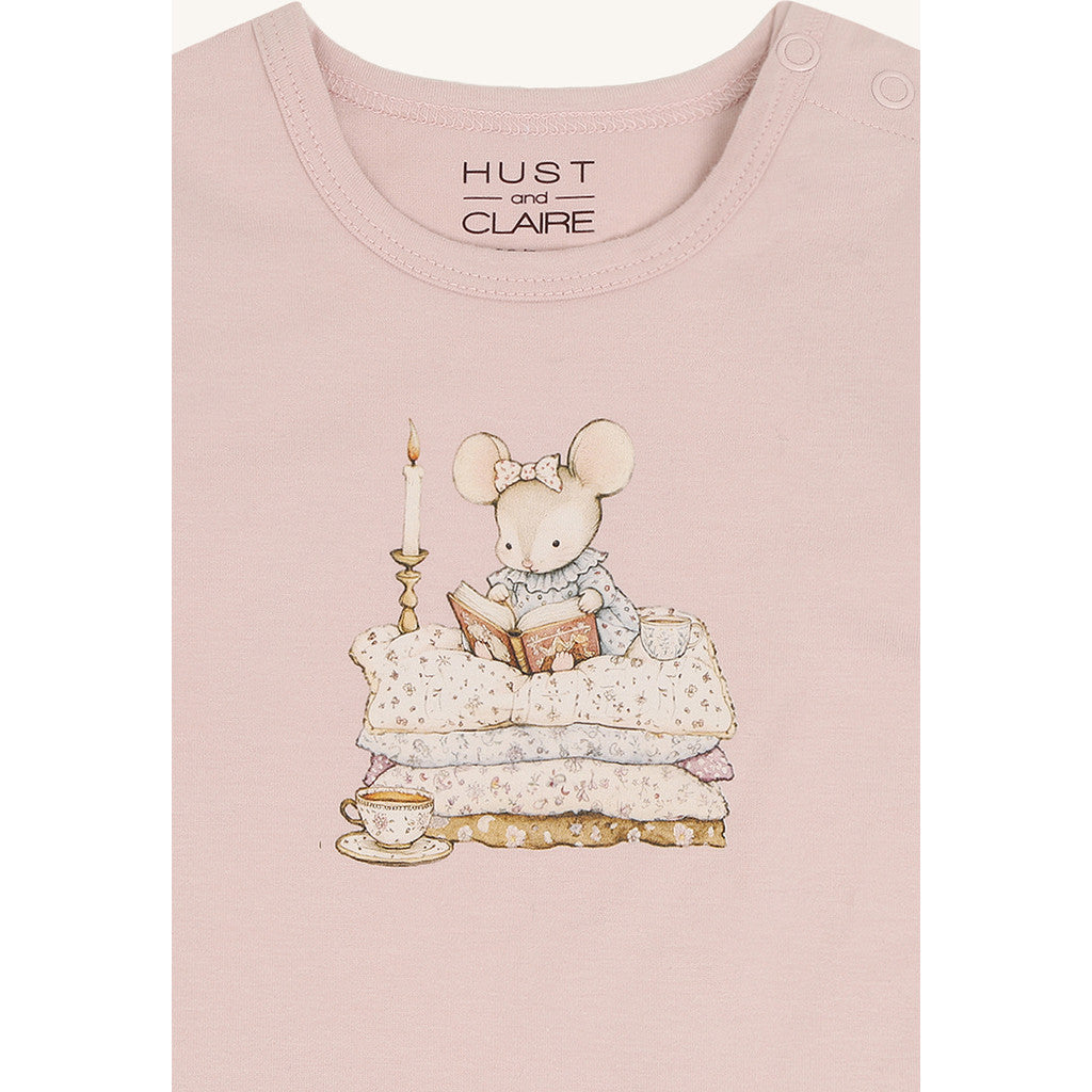 Hust & Claire HCAnna Mouse T-shirt L/S 3336 Hushed Pink