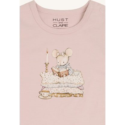 Hust & Claire HCAnna Mouse T-shirt L/S 3336 Hushed Pink