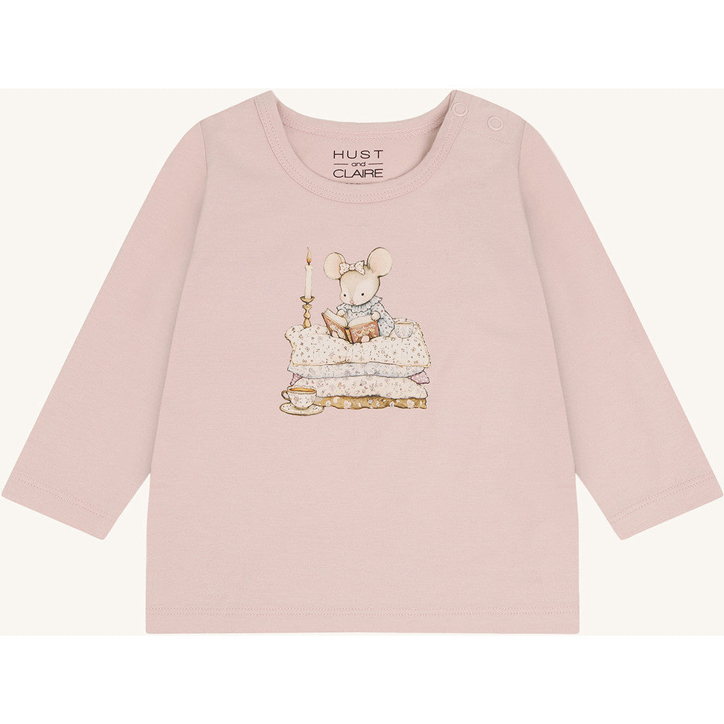 Hust & Claire HCAnna Mouse T-shirt L/S 3336 Hushed Pink
