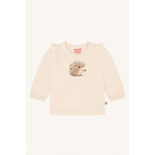 Hust & Claire HCAnna Mouse T-shirt L/S 3290 Off White