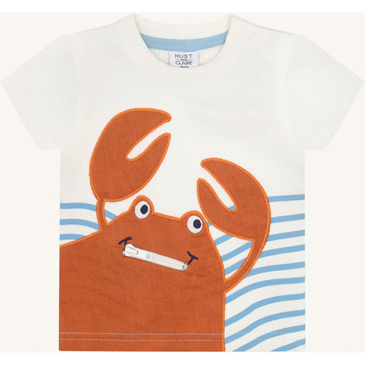 Hust & Claire HCAnton Crab T-shirt S/S 3270 Ivory