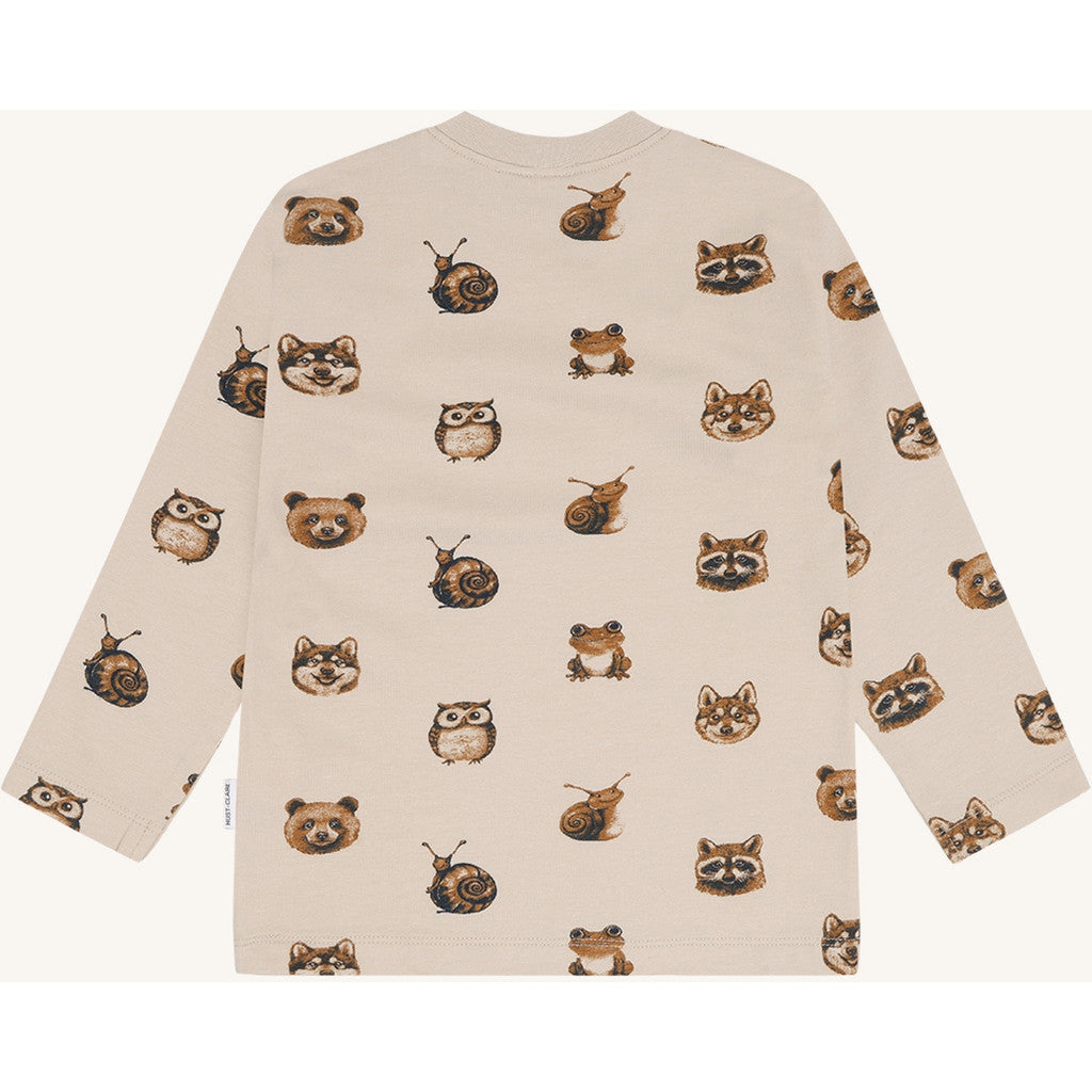 Hust & Claire HCAnton Forest Heads T-shirt L/S 4501 French Oak