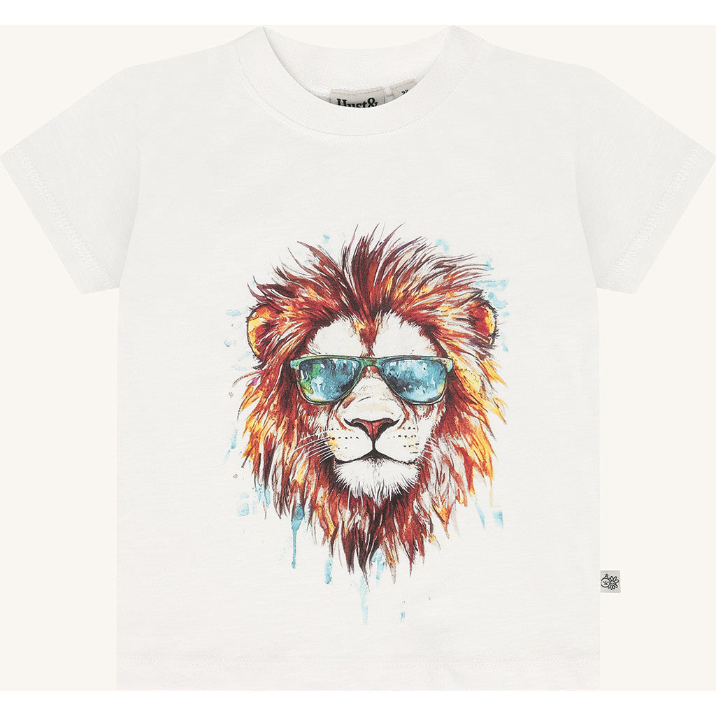 Hust & Claire HCAnton Lion T-shirt S/S 3270 Ivory