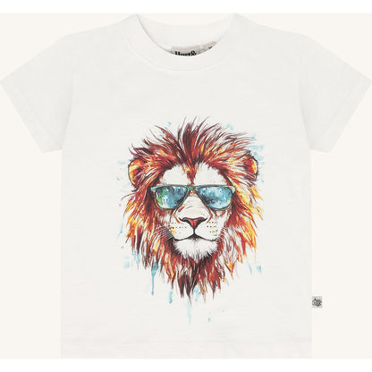 Hust & Claire HCAnton Lion T-shirt S/S 3270 Ivory