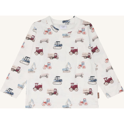 Hust & Claire HCAnton Logging T-shirt L/S 3270 Ivory