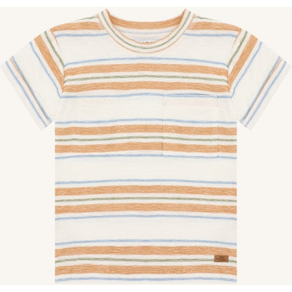 Hust & Claire HCAnton Loop  Stripe T-shirt S/S 3270 Ivory