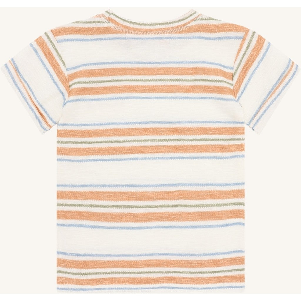 Hust & Claire HCAnton Loop  Stripe T-shirt S/S 3270 Ivory