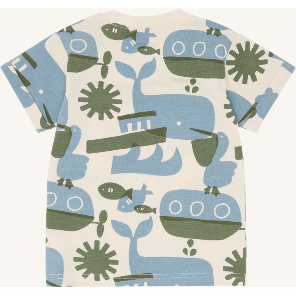 Hust & Claire HCAnton Oceanlife T-shirt S/S 3517 Sandshell