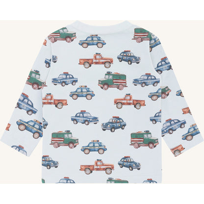 Hust & Claire HCAnton Policecars T-shirt L/S 3163 Light Blue