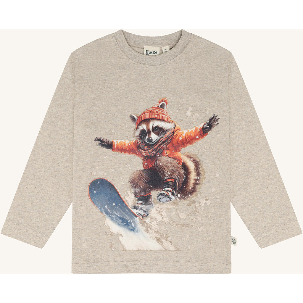 Hust & Claire HCAnton Racoon T-shirt L/S 3554 Biscuit