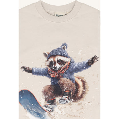 Hust & Claire HCAnton Racoon T-shirt L/S 4501 French Oak