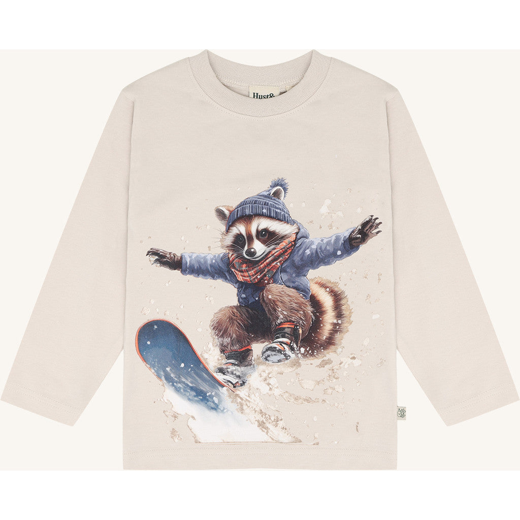 Hust & Claire HCAnton Racoon T-shirt L/S 4501 French Oak