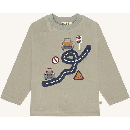 Hust & Claire HCAnton Road T-shirt L/S 4440 Forest Fog