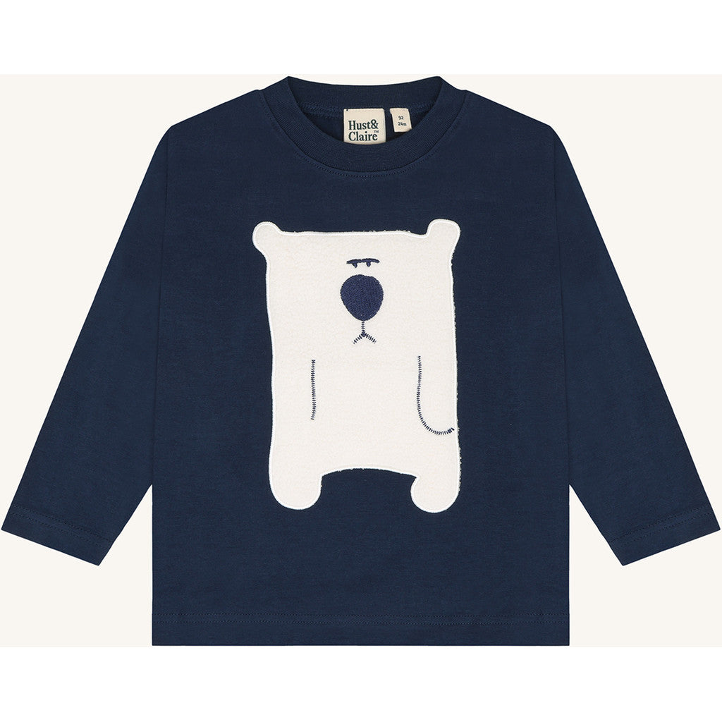 Hust & Claire HCAnton Snowman T-shirt L/S 3146 Blues