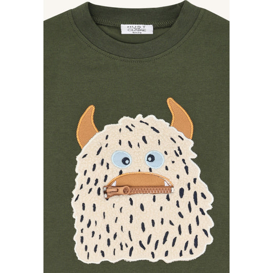 Hust & Claire HCAnton Snowmonster T-shirt L/S 3461 Deep Ivy