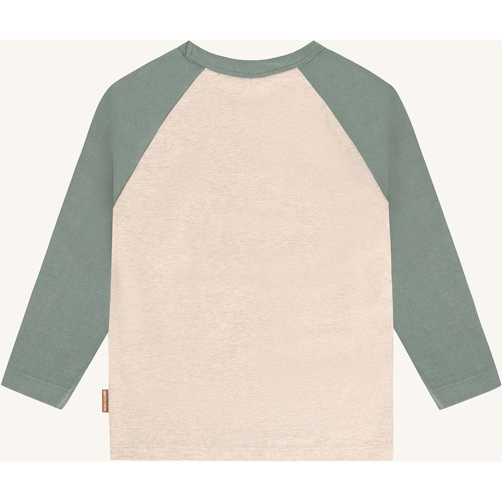 Hust & Claire HCAnton Wild Life T-shirt L/S 3552 Beige Melange