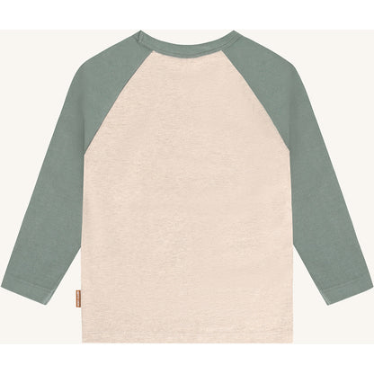 Hust & Claire HCAnton Wild Life T-shirt L/S 3552 Beige Melange