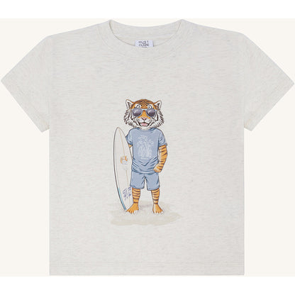 Hust & Claire HCArthur  Surfer T-shirt S/S 1262 Whisper Melange
