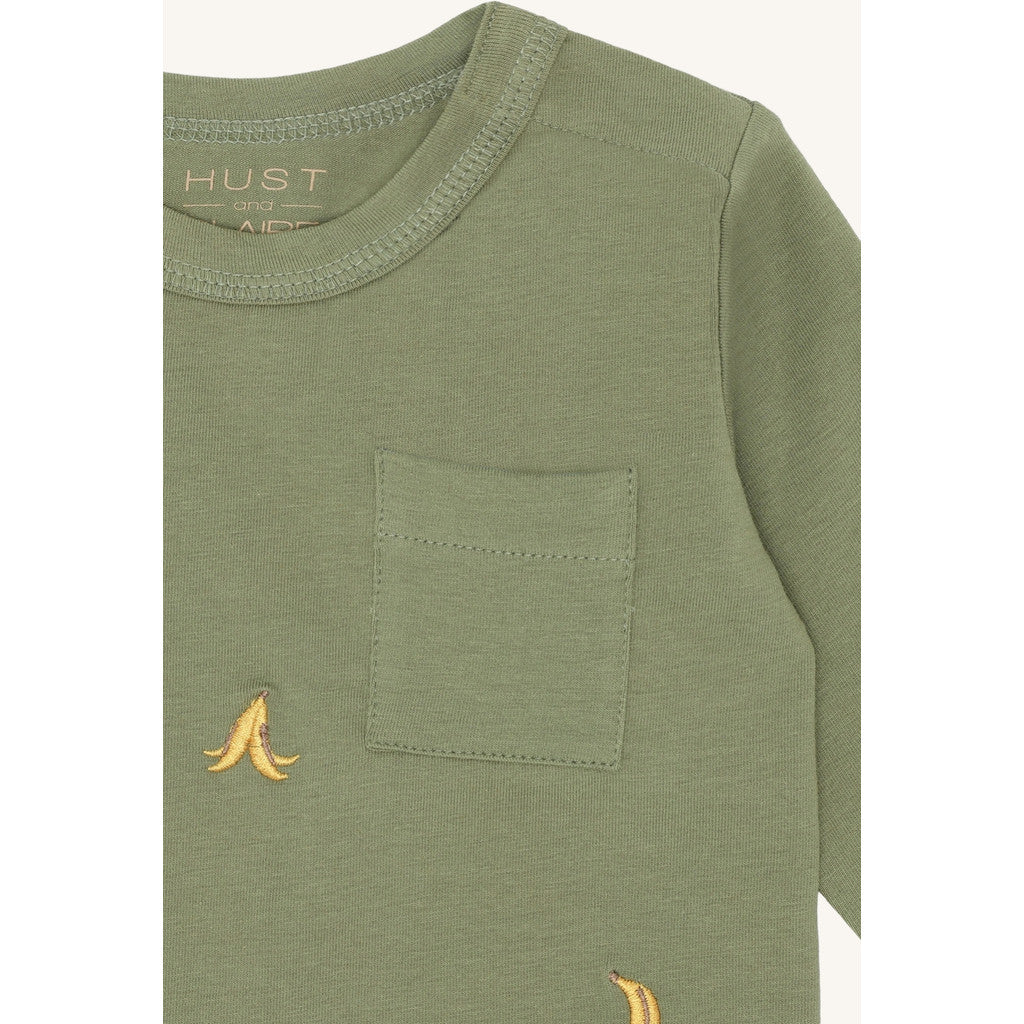 Hust & Claire HCAugust Bananas T-shirt L/S 4434 Light Green