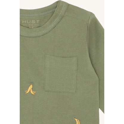 Hust & Claire HCAugust Bananas T-shirt L/S 4434 Light Green