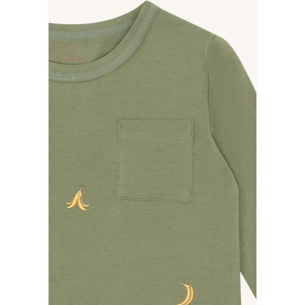 Hust & Claire HCAugust Bananas T-shirt L/S 4434 Light Green