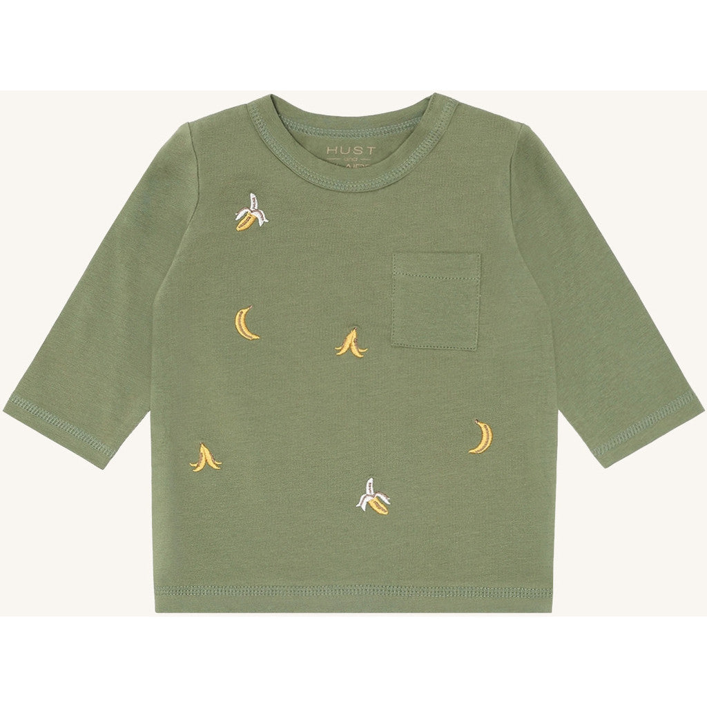 Hust & Claire HCAugust Bananas T-shirt L/S 4434 Light Green
