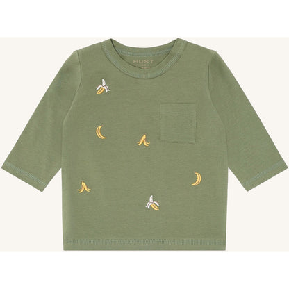 Hust & Claire HCAugust Bananas T-shirt L/S 4434 Light Green
