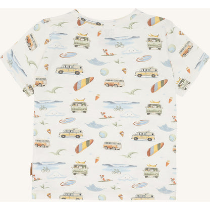 Hust & Claire HCAugust Excursion T-shirt S/S 3270 Ivory