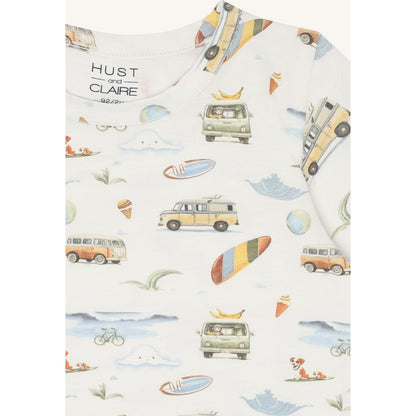 Hust & Claire HCAugust Excursion T-shirt S/S 3270 Ivory