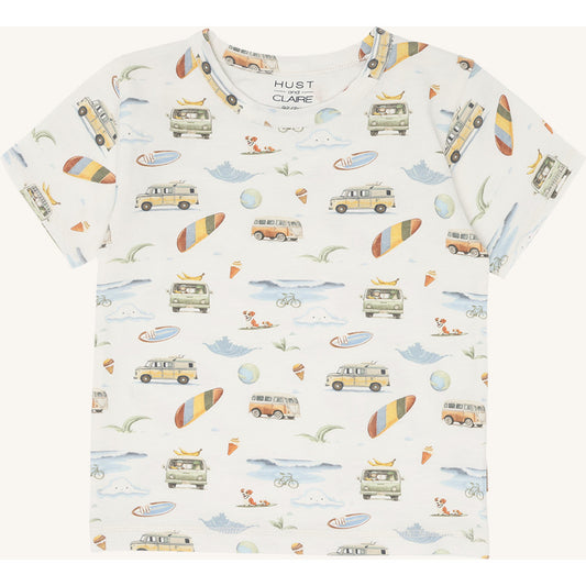Hust & Claire HCAugust Excursion T-shirt S/S 3270 Ivory