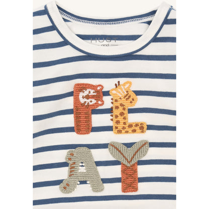 Hust & Claire HCAugust Play T-shirt L/S 3270 Ivory