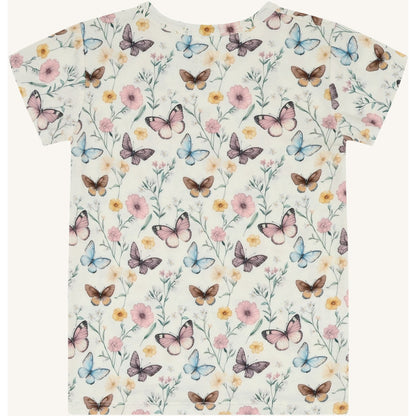 Hust & Claire HCAustin Butterfly T-shirt S/S 3270 Ivory