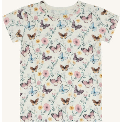 Hust & Claire HCAustin Butterfly T-shirt S/S 3270 Ivory
